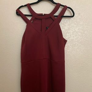Guess red dress